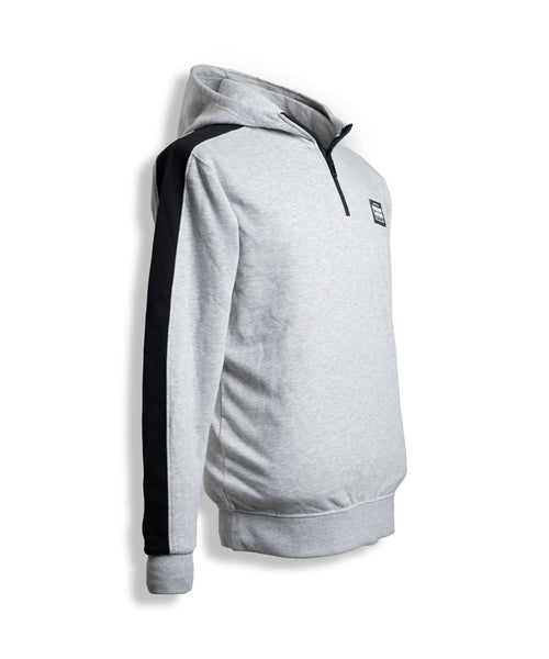 Block Loose Hoodie | Light Grey