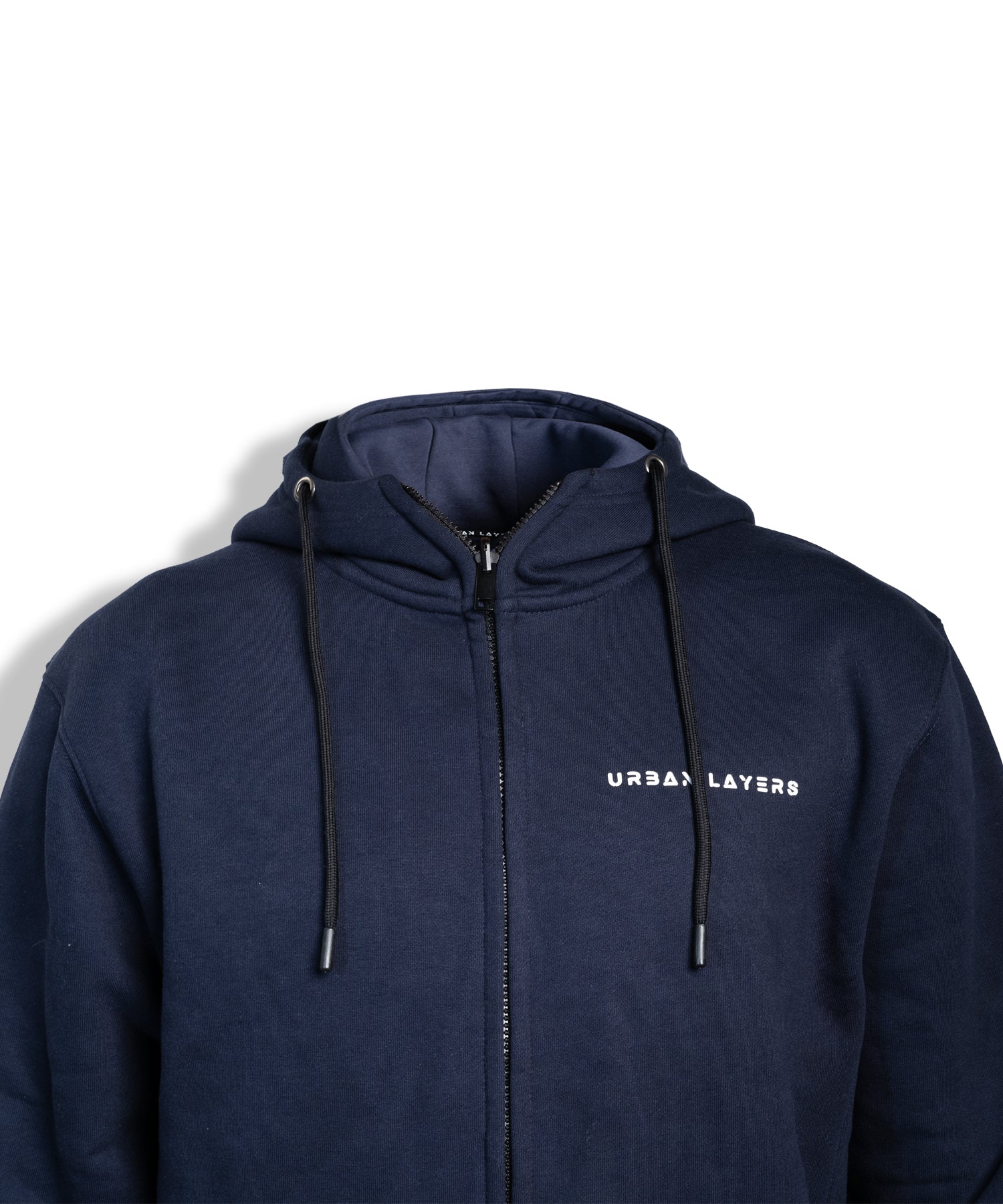 ZIP THRU Hoodie | Navy Blue