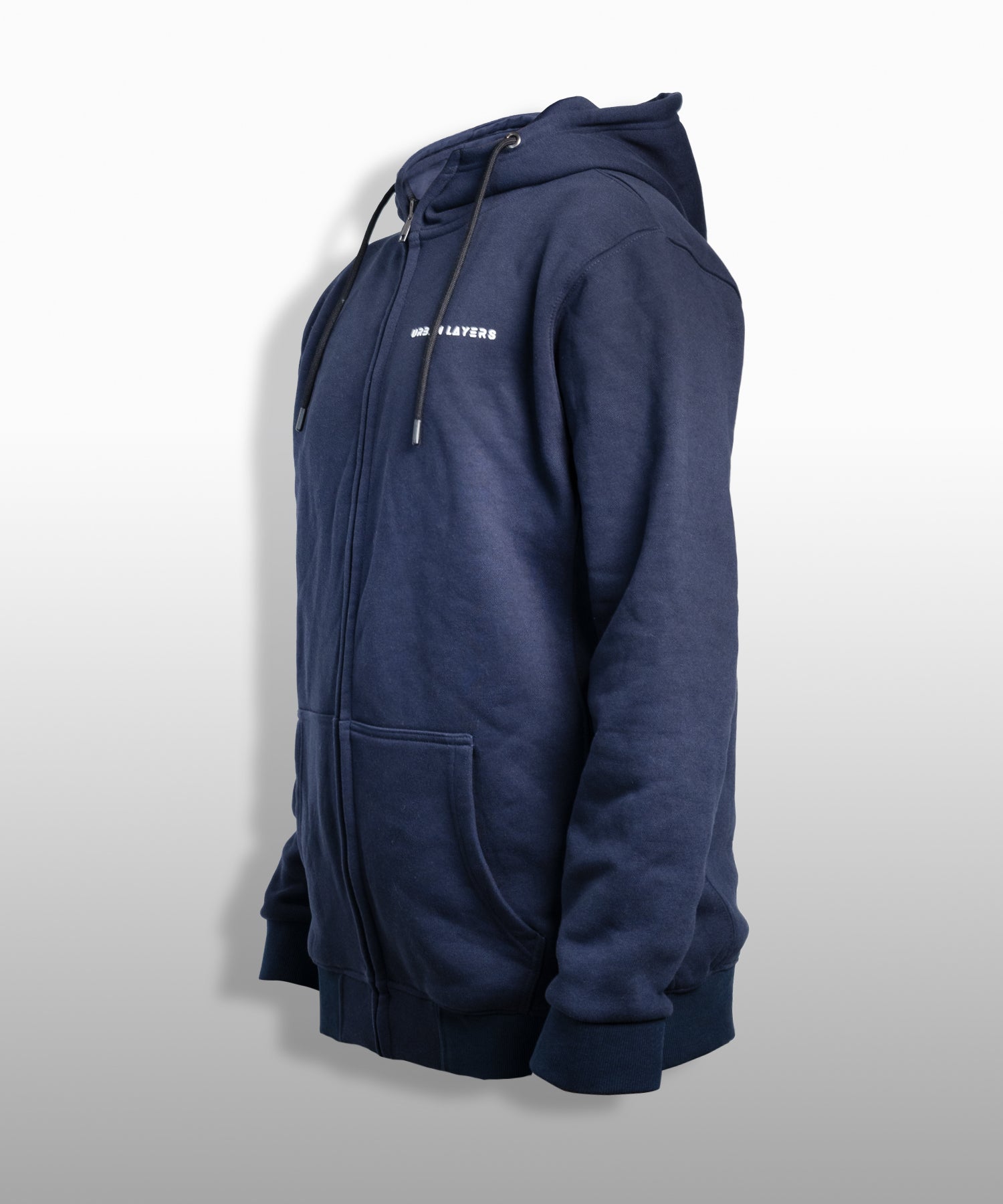 ZIP THRU Hoodie | Navy Blue