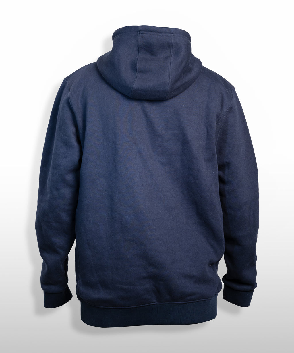 ZIP THRU Hoodie | Navy Blue
